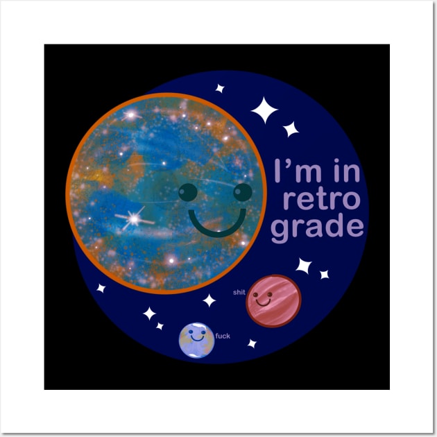 Mercury In Retrograde Wall Art by LVBart